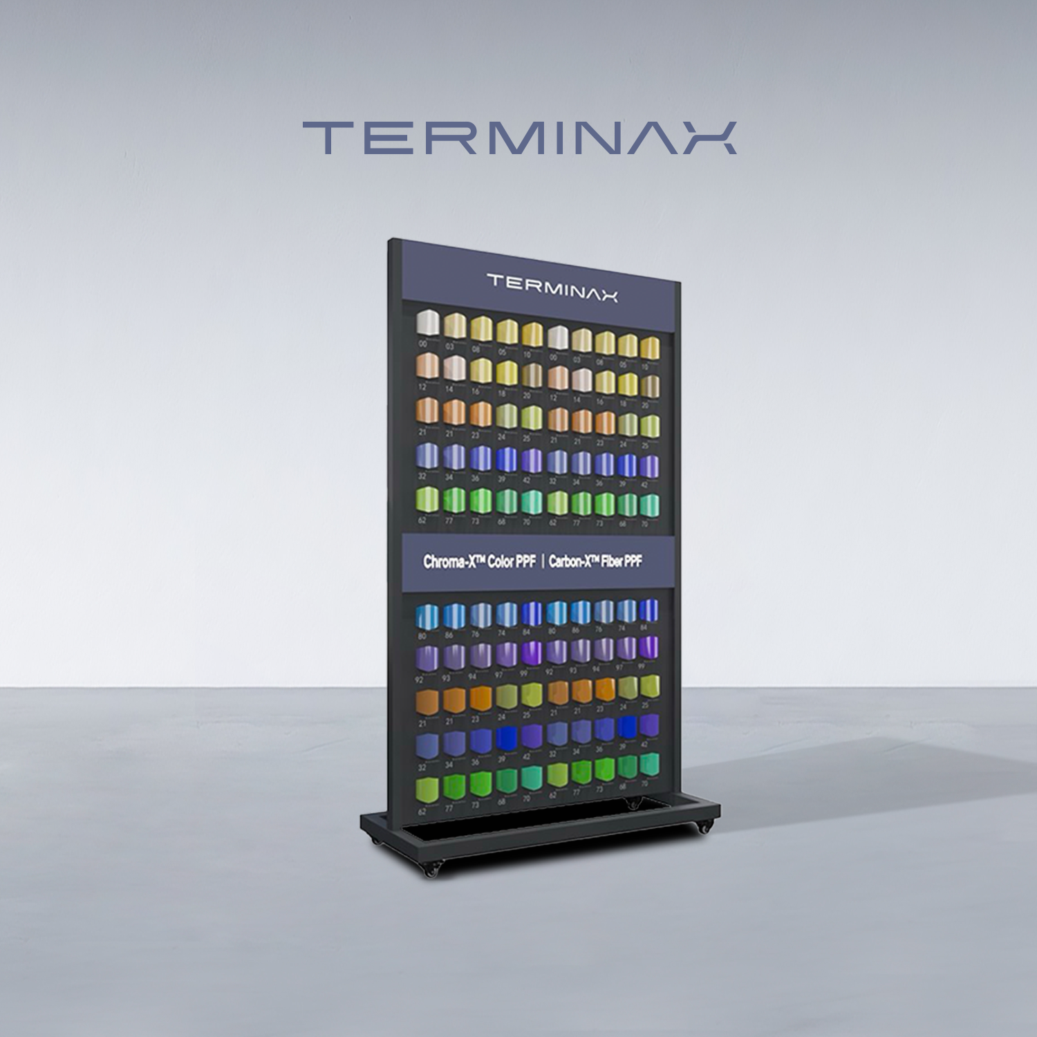 TERMINAX Free-standing Display Board